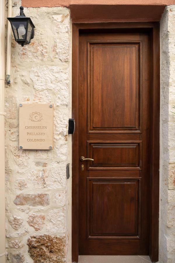 Apartamento Chrisselen Palazzo Colombo La Canea Exterior foto
